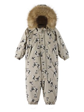 Reima Reima Зимен детски гащеризон Lappi 5100129C Бежов Regular Fit