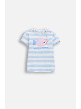 Coccodrillo Coccodrillo T-Shirt WC6143203QGN-036 Niebieski Regular Fit