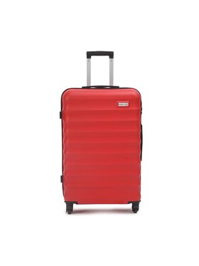 Semi Line Semi Line Didelis Kietas Lagaminas T5578-5 Raudona