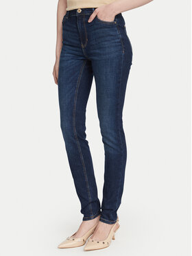 Guess Guess Jeansy W6YA46 D1537 Granatowy Skinny Fit