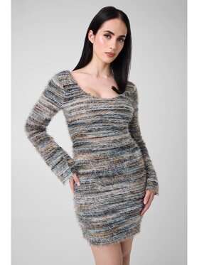 Guess Guess Každodenní šaty 184642 Zelená Classic Fit