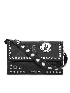 Desigual Desigual Дамска чанта Mickey Mouse 25SAXP74 Черен