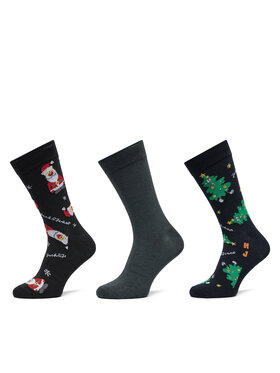 Jack & Jones Jack & Jones Dlhé ponožky Holly 12266795 Čierna