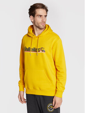 Quiksilver Džemperis All Lined Up EQYFT04668 Geltona Comfort Fit