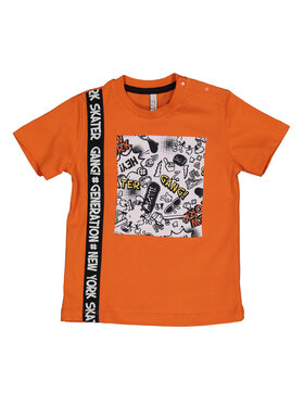Birba Trybeyond Birba Trybeyond Tricou 999 64001 00 D Portocaliu Regular Fit