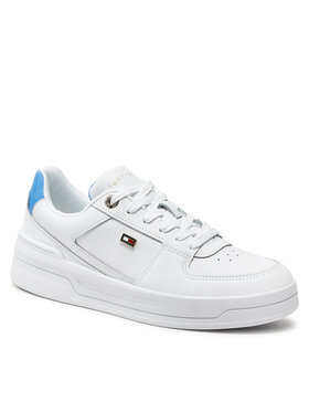 Tommy Hilfiger Tenisice Flag Basket Sneaker FW0FW08081 Bijela