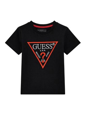 Guess Kids Guess Kids T-Shirt 168485 Czarny Classic Fit