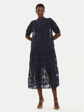 Ted Baker Ted Baker Φόρεμα κοκτέιλ Xativa 276253 Σκούρο μπλε Regular Fit