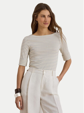 LAUREN RALPH LAUREN LAUREN RALPH LAUREN Majica Judy 200P13919001 Bež Regular Fit