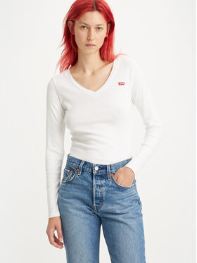 Levi's® Levi's® T-Shirt Baby Tee A48910001 Λευκό Slim Fit
