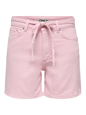 ONLY ONLY Pantaloncini di jeans Gianna 15370663 Rosa Regular Fit