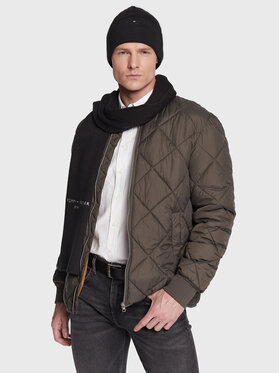 Tommy Hilfiger Tommy Hilfiger Kepurės ir šaliko komplektas AM0AM10357 Juoda