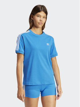 adidas adidas T-shirt 3-Stripes IR8049 Blu Regular Fit