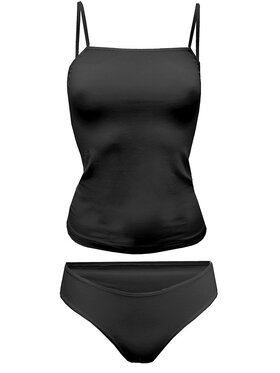 DKaren Lingerie DKaren Lingerie Komplet bielizny Paula Czarny Classic Fit