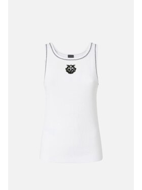 PINKO PINKO Top Bitetto Bianco Regular Fit