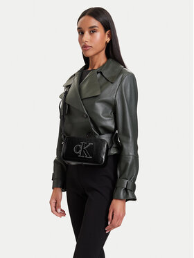 Calvin Klein Calvin Klein Kabelka Bold Ck Outline Camera Bag LV04F3685G Černá