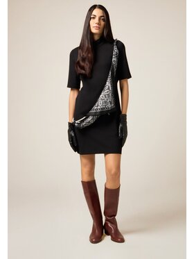 Oltre Oltre Vestito da giorno 7084R005135N033 Nero Baggy Fit