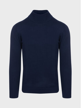 Evenemen Evenemen Sweter Golf Granatowy Slim Fit