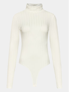 Edited Edited Body Viola Fehér Tight Fit