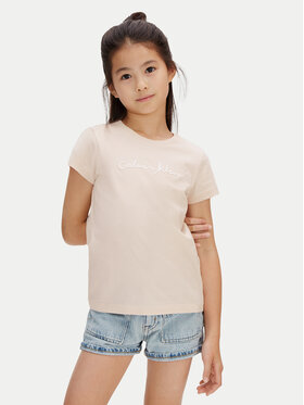 Calvin Klein Jeans Calvin Klein Jeans Тишърт LVCKSJA17G Розов Regular Fit