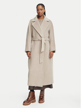 Weekend Max Mara Weekend Max Mara Вовняне пальто Tempera 2625016072 Бежевий Regular Fit