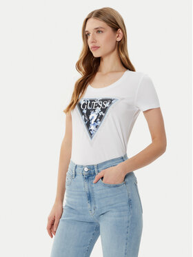 Guess Guess T-särk W5RI00 J1314 Valge Regular Fit
