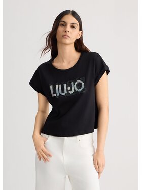 Liu Jo Liu Jo Koszulka plażowa VA5151JS923N9241 Czarny