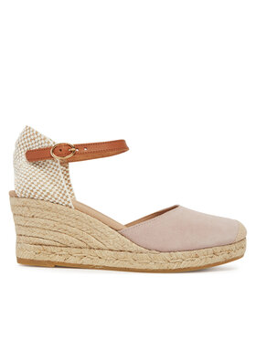 Genuins Genuins Espadrillid Carina Velour G106385 Roosa