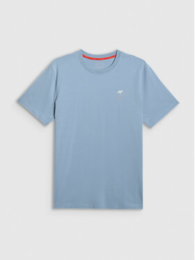 4F 4F T-Shirt COMMERCIAL 3 Niebieski jasny Regular Fit