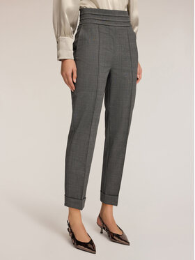 Motivi Motivi Pantaloni di tessuto P111Q004195N013 Grigio Regular Fit