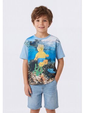 LEGO LEGO T-Shirt Taj218 Niebieski Regular Fit
