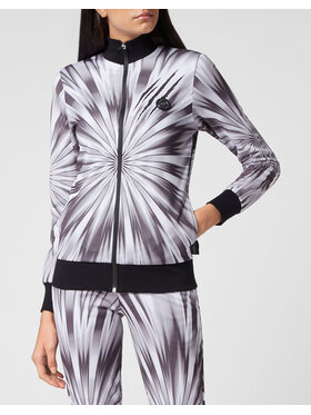 Plein Sport Plein Sport Komplet top i spodnie 3501 Biały Regular Fit
