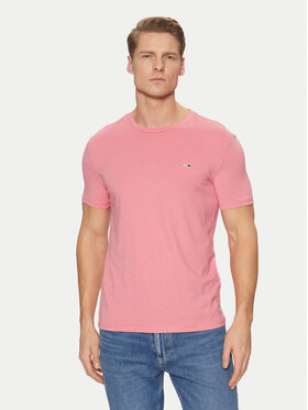 Tommy Jeans Tommy Jeans Тишърт Jaspe DM0DM20363 Розов Slim Fit