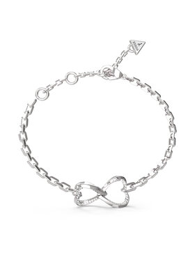 Guess Guess Narukvica JUBB0461 8JW Srebrna