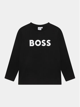 Boss Boss Bluzka J25P25 M Czarny Regular Fit