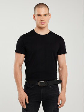 BIG STAR BIG STAR T-Shirt BASIC Czarny Basic Fit