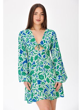 LAURELLA LAURELLA Sukienka codzienna 4TU006 Kolorowy Regular Fit