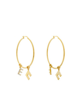 Elisabetta Franchi Elisabetta Franchi Kõrvarõngad OR-48A-51E2-V200 Kuldne