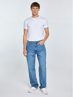 BIG STAR BIG STAR Jeansy ZACK Niebieski Loose Fit