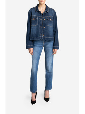 RJ Rocks Jeans RJ Rocks Jeans Kurtka jeansowa Emma Niebieski Loose Fit