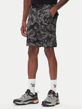 Columbia Columbia Sporta šorti Silver Ridge II Printed Cargo 1587033 Melns Regular Fit