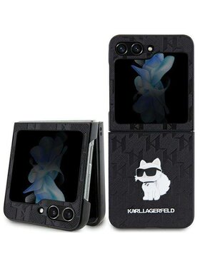 KARL LAGERFELD KARL LAGERFELD Etui na telefon Samsung Galaxy Z Flip5 Czarny