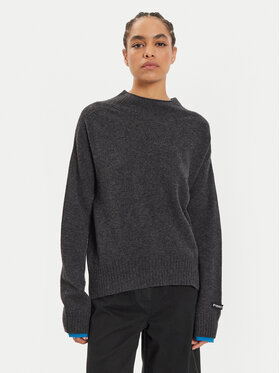 PINKO Pinko Džemper Donskoy 104468 A277 Siva Relaxed Fit