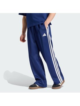 adidas adidas Spodnie materiałowe 165294 Niebieski jasny Loose Fit