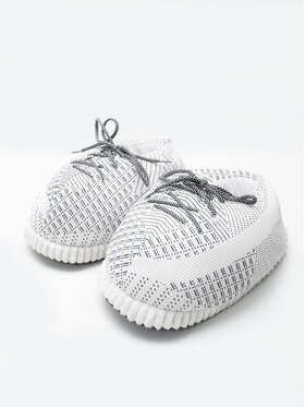 Urban Socks Urban Socks Kapcie Pluszowe jak buty Białe Urban Sole na prezent 36-45 Biały