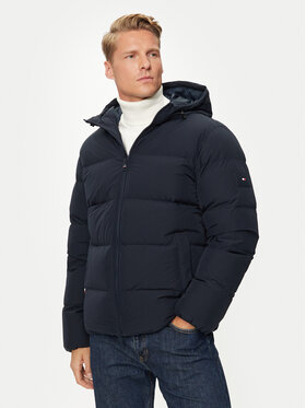 Tommy Hilfiger Tommy Hilfiger Kurtka puchowa MW0MW36599 Granatowy Regular Fit
