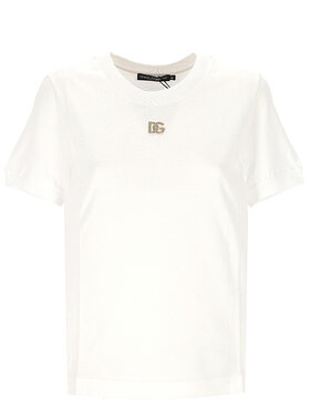 Dolce&Gabbana Dolce&Gabbana T-shirt F8N08ZG7B3U Bianco Regular Fit