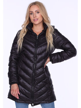 Perso Perso Bunda pro přechodné období pikowana przejściowa Černá Slim Fit