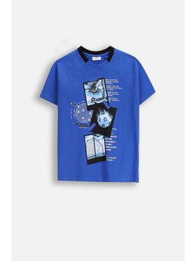 Coccodrillo Coccodrillo T-Shirt ZC5143201XBJ-032 Tmavomodrá Regular Fit