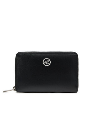 Semi Line Semi Line Portafoglio grande da donna P8271-0 Nero